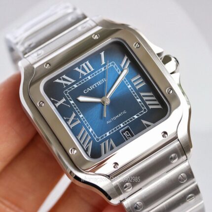 Cartier Santos De Cartier Unisex Watch 35mm CAL.1847 Movement Automatic Mechanical Stainless Steel Watches FR Factory - Image 3