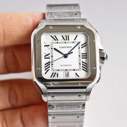 Cartier Santos De Cartier Unisex Watch 35mm CAL.1847 Movement Automatic Mechanical Stainless Steel Watches FR Factory