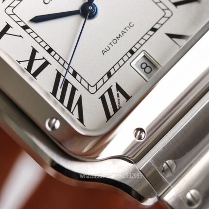 Cartier Santos De Cartier Unisex Watch 35mm CAL.1847 Movement Automatic Mechanical Stainless Steel Watches FR Factory - Image 5