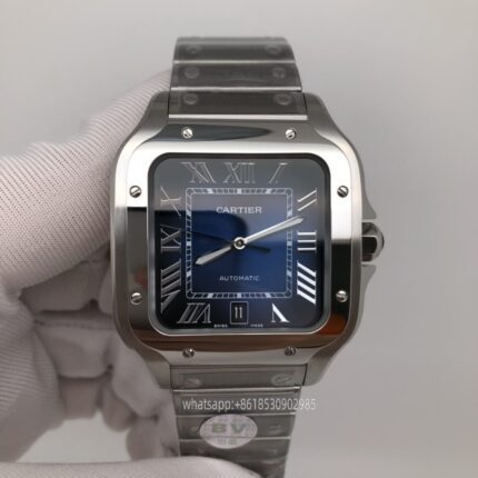 Cartier Santos De Cartier Mens Watch 40mm CAL.1847 Movement Automatic Mechanical Stainless Steel Watches BV Factory