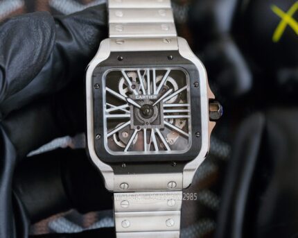 Cartier Santos De Cartier Mens Watch 40mm CAL.4S20 Movement Automatic Mechanical Stainless Steel Watches TW Factory