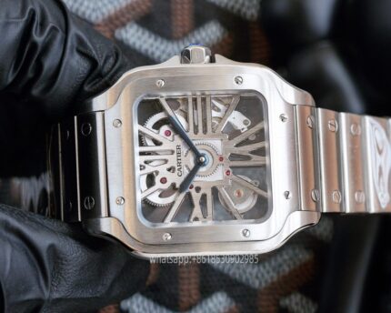 Cartier Santos De Cartier Mens Watch 40mm CAL.4S20 Movement Automatic Mechanical Stainless Steel Watches TW Factory - Image 3