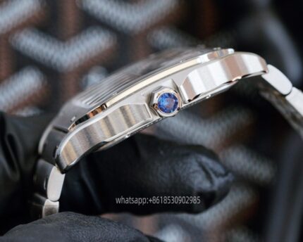 Cartier Santos De Cartier Mens Watch 40mm CAL.4S20 Movement Automatic Mechanical Stainless Steel Watches TW Factory - Image 6