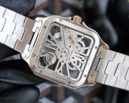Cartier Santos De Cartier Mens Watch 40mm CAL.4S20 Movement Automatic Mechanical Stainless Steel Watches TW Factory - Image 7