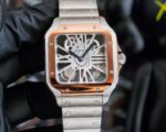 Cartier Santos De Cartier Mens Watch 40mm CAL.4S20 Movement Automatic Mechanical Stainless Steel Watches TW Factory