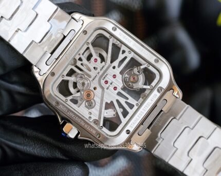 Cartier Santos De Cartier Mens Watch 40mm CAL.4S20 Movement Automatic Mechanical Stainless Steel Watches TW Factory - Image 9