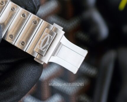 Cartier Santos De Cartier Mens Watch 40mm CAL.4S20 Movement Automatic Mechanical Stainless Steel Watches TW Factory - Image 8