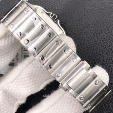 Cartier Santos De Cartier Mens Watch 40mm CAL.9015 Movement Automatic Mechanical Stainless Steel Watches AF Factory - Image 9