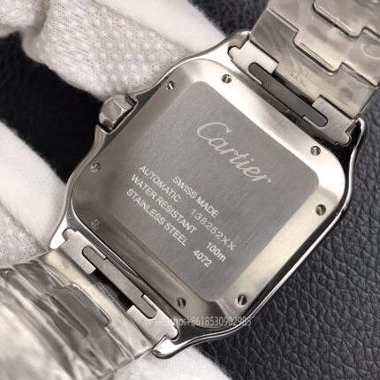 Cartier Santos De Cartier Mens Watch 40x48mm CAL.9015 Movement Automatic Mechanical Stainless Steel Watches AF Factory - Image 7