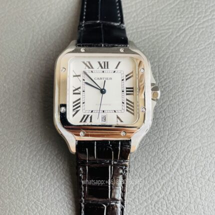 Cartier Santos De Cartier Mens Watch 40x47mm CAL.MIYOTA9015 Movement Automatic Mechanical Stainless Steel Watches