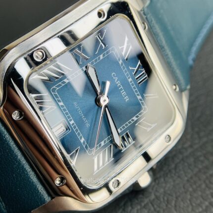 Cartier Santos De Cartier Mens Watch 40x47mm CAL.MIYOTA9015 Movement Automatic Mechanical Stainless Steel Watches - Image 9