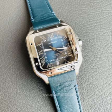 Cartier Santos De Cartier Mens Watch 40x47mm CAL.MIYOTA9015 Movement Automatic Mechanical Stainless Steel Watches - Image 3