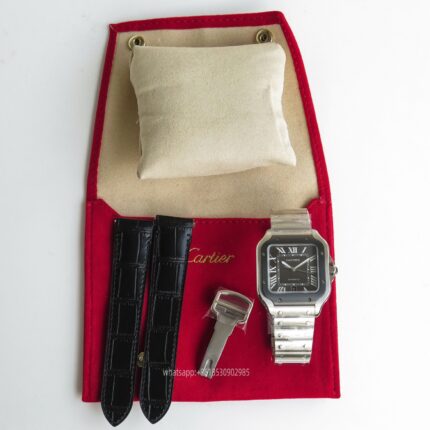 Cartier Santos De Cartier Mens Watch 40mm CAL.MIYOTA9015 Movement Automatic Mechanical Stainless Steel Watches GF Factory - Image 8