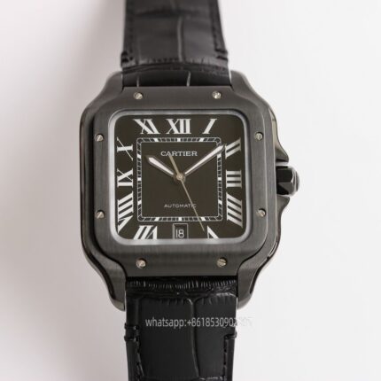 Cartier Santos De Cartier Mens Watch 40mm CAL.MIYOTA9015 Movement Automatic Mechanical Stainless Steel Watches GF Factory