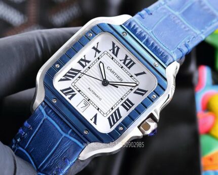 Cartier Santos De Cartier Mens Watch 38x47.5mm Movement Automatic Mechanical Stainless Steel Watches TW Factory - Image 2