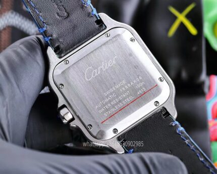 Cartier Santos De Cartier Mens Watch 38x47.5mm Movement Automatic Mechanical Stainless Steel Watches TW Factory - Image 7