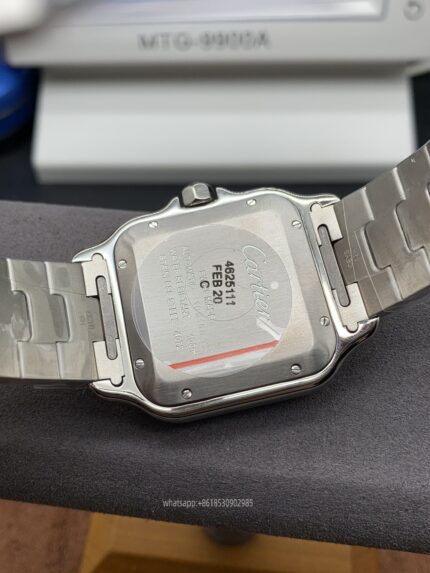 Cartier Santos De Cartier Mens Watch 40mm Movement Automatic Mechanical Stainless Steel Watches TW Factory - Image 5