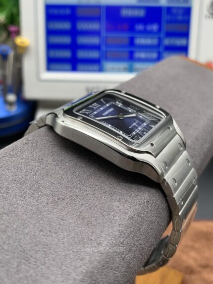 Cartier Santos De Cartier Mens Watch 40mm Movement Automatic Mechanical Stainless Steel Watches TW Factory - Image 4