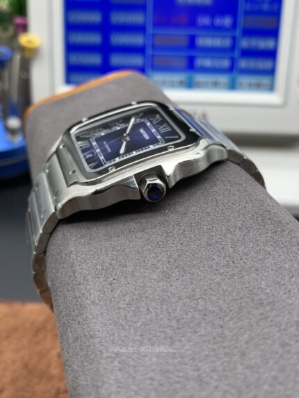 Cartier Santos De Cartier Mens Watch 40mm Movement Automatic Mechanical Stainless Steel Watches TW Factory - Image 3