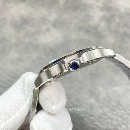 Cartier Santos De Cartier Mens Watch 40mm 35mm Movement Automatic Mechanical Stainless Steel Watches BV Factory - Image 6