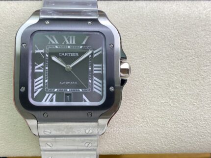 Cartier Santos De Cartier Mens Watch 40mm Cal.MIYOTA9015 Movement Automatic Mechanical Stainless Steel Watches GF Factory