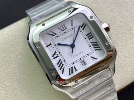 Cartier Santos De Cartier Mens Watch 40mm Cal.MIYOTA9015 Movement Automatic Mechanical Stainless Steel Watches GF Factory