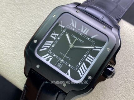 Cartier Santos De Cartier Mens Watch 40mm Cal.MIYOTA9015 Movement Automatic Mechanical Stainless Steel Watches GF Factory - Image 3