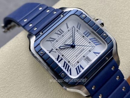 Cartier Santos De Cartier Mens Watch 40mm Cal.4S20 Movement Automatic Mechanical Stainless Steel Watches GF Factory - Image 3