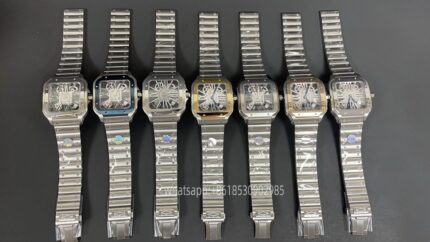 Cartier Santos De Cartier Mens Watch 40mm Cal.4S20 Movement Automatic Mechanical Stainless Steel Watches TW Factory - Image 11