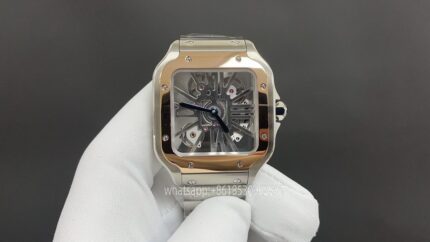 Cartier Santos De Cartier Mens Watch 40mm Cal.4S20 Movement Automatic Mechanical Stainless Steel Watches TW Factory - Image 7