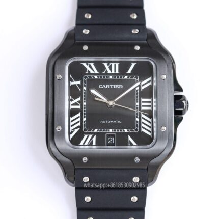 Cartier Santos De Cartier Mens Watch 40mm Cal.MIYOTA9015 Movement Automatic Mechanical Stainless Steel Watches GF Factory