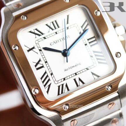 Cartier Santos De Cartier Mens Watch 40mm Cal.MIYOTA9015 Movement Automatic Mechanical Stainless Steel Watches 3K Factory - Image 5