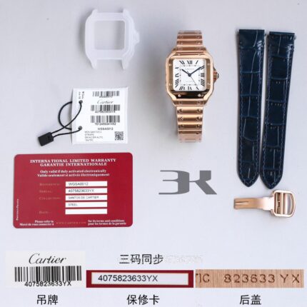 Cartier Santos De Cartier Mens Watch 40mm Cal.MIYOTA9015 Movement Automatic Mechanical Stainless Steel Watches 3K Factory - Image 9