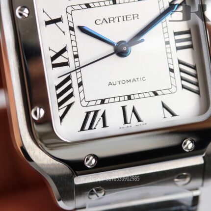 Cartier Santos De Cartier Mens Watch 40mm Cal.MIYOTA9015 Movement Automatic Mechanical Stainless Steel Watches 3K Factory - Image 5