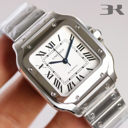 Cartier Santos De Cartier Mens Watch 40mm Cal.MIYOTA9015 Movement Automatic Mechanical Stainless Steel Watches 3K Factory - Image 3