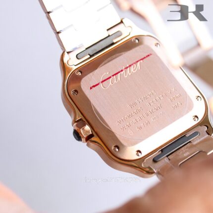 Cartier Santos De Cartier Mens Watch 40mm Cal.MIYOTA9015 Movement Automatic Mechanical Stainless Steel Watches 3K Factory - Image 7