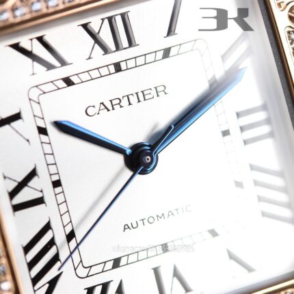 Cartier Santos De Cartier Mens Watch 40mm Cal.MIYOTA9015 Movement Automatic Mechanical Stainless Steel Watches 3K Factory - Image 4