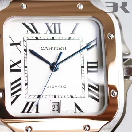 Cartier Santos De Cartier Mens Watch 40mm Cal.MIYOTA9015 Movement Automatic Mechanical Stainless Steel Watches 3K Factory - Image 4