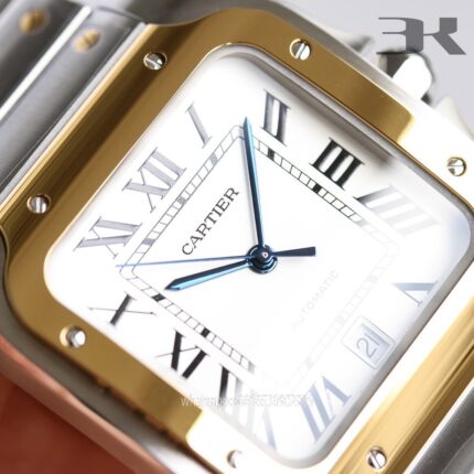 Cartier Santos De Cartier Mens Watch 40mm Cal.MIYOTA9015 Movement Automatic Mechanical Stainless Steel Watches 3K Factory - Image 5