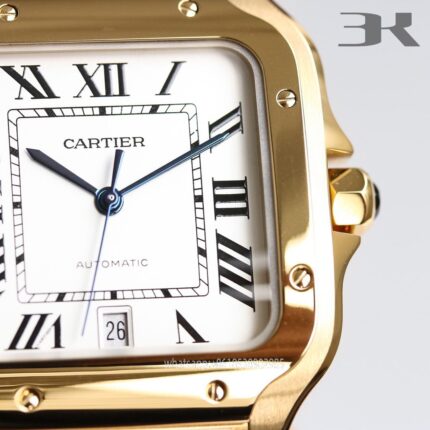 Cartier Santos De Cartier Mens Watch 40mm Cal.MIYOTA9015 Movement Automatic Mechanical Stainless Steel Watches 3K Factory - Image 4