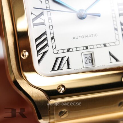 Cartier Santos De Cartier Mens Watch 40mm Cal.MIYOTA9015 Movement Automatic Mechanical Stainless Steel Watches 3K Factory - Image 5