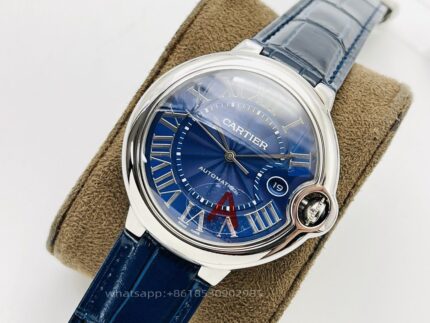 Cartier Ballon Bleu De Cartier Mens Watch 42mm CAL.2824 Movement Automatic Mechanical Stainless Steel Watches - Image 4