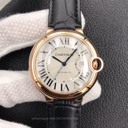 Cartier Ballon Bleu De Cartier Mens Watch 42mm Movement Automatic Mechanical Stainless Steel Watches V6 Factory