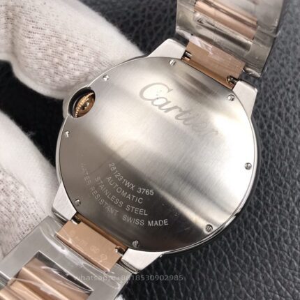 Cartier Ballon Bleu De Cartier Mens Watch 42mm Movement Automatic Mechanical Stainless Steel Watches V6 Factory - Image 9