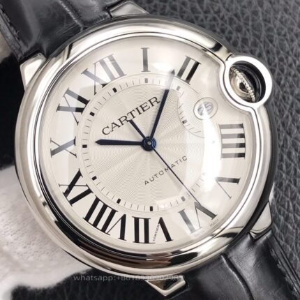 Cartier Ballon Bleu De Cartier Mens Watch 42mm Movement Automatic Mechanical Stainless Steel Watches - Image 4