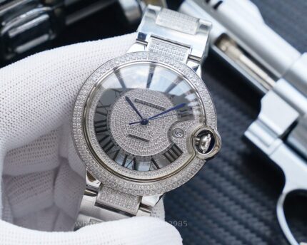 Cartier Ballon Bleu De Cartier Mens Watch 42mm Cal.9015 Movement Automatic Mechanical Stainless Steel Watches - Image 3