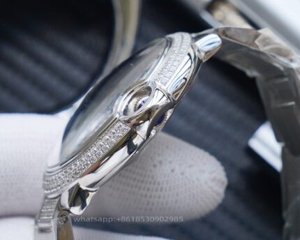 Cartier Ballon Bleu De Cartier Mens Watch 42mm Cal.9015 Movement Automatic Mechanical Stainless Steel Watches - Image 7