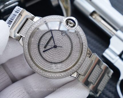 Cartier Ballon Bleu De Cartier Mens Watch 42mm Cal.9015 Movement Automatic Mechanical Stainless Steel Watches - Image 6