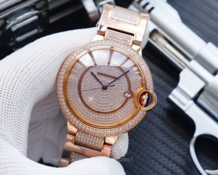 Cartier Ballon Bleu De Cartier Mens Watch 42mm Cal.9015 Movement Automatic Mechanical Stainless Steel Watches - Image 3