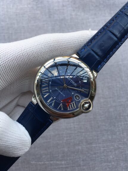 Cartier Ballon Bleu De Cartier Mens Watch 42mm Movement Automatic Mechanical Stainless Steel Watches V6 Factory - Image 3
